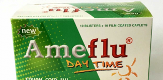 Ameflu daytime thường không gây buồn ngủ