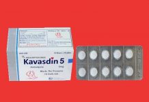 Kavasdin chuyển hóa chủ yếu qua gan